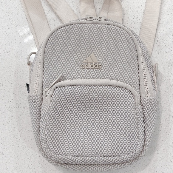 adidas air mesh mini backpack Airmesh Show off your sporty and stylish sides Adidas Clear Mini Backpack